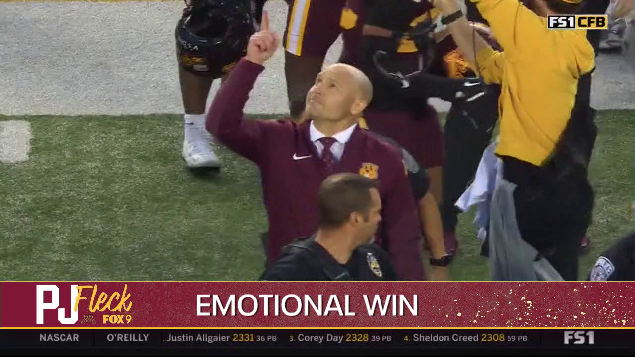 P.J. Fleck dedicates Iowa win to UMD football player who died at practice — Moorhead Sports news